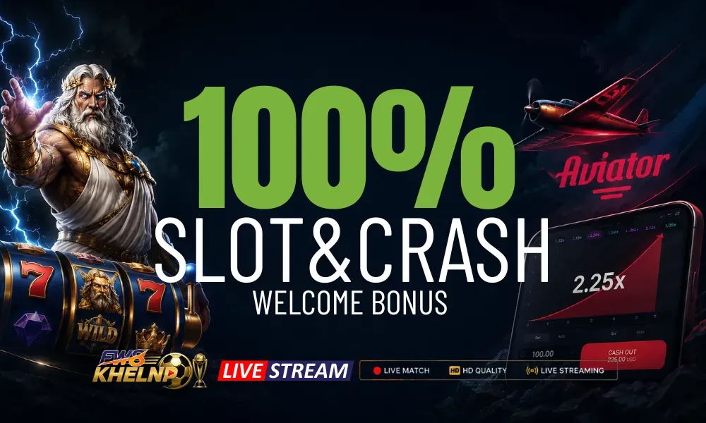FW8 Bangladesh 100% Slot and Crash Welcome Bonus on first deposit