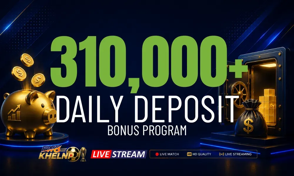 FW8 Bangladesh ৳310,000 plus Daily Deposit Bonus Program for high rollers
