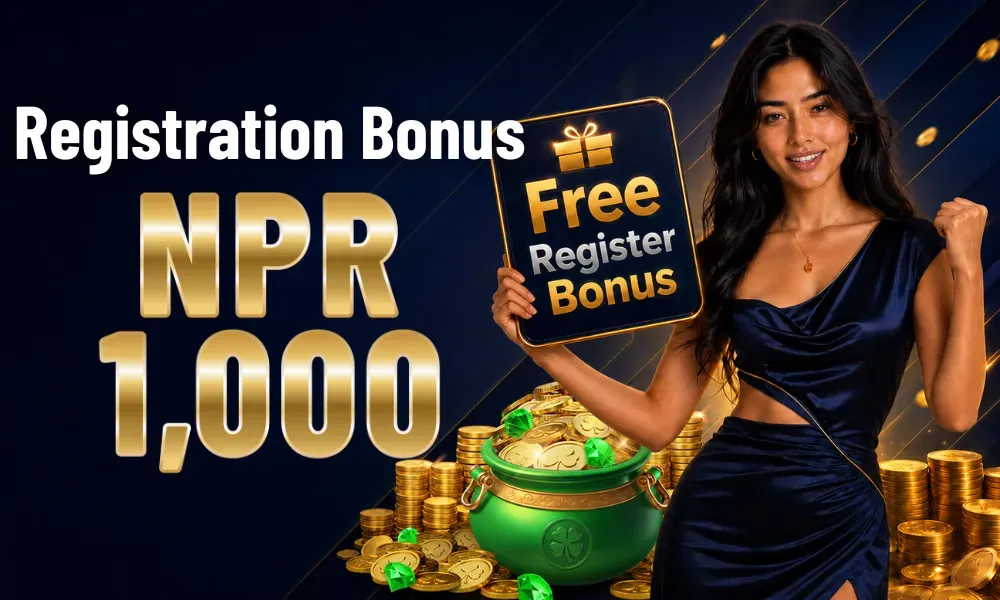 FW8 Nepal NPR 1,000 free registration welcome bonus banner