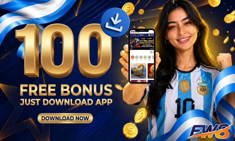 FW8 100 Free Bonus — Just Download the App for Nepal Players