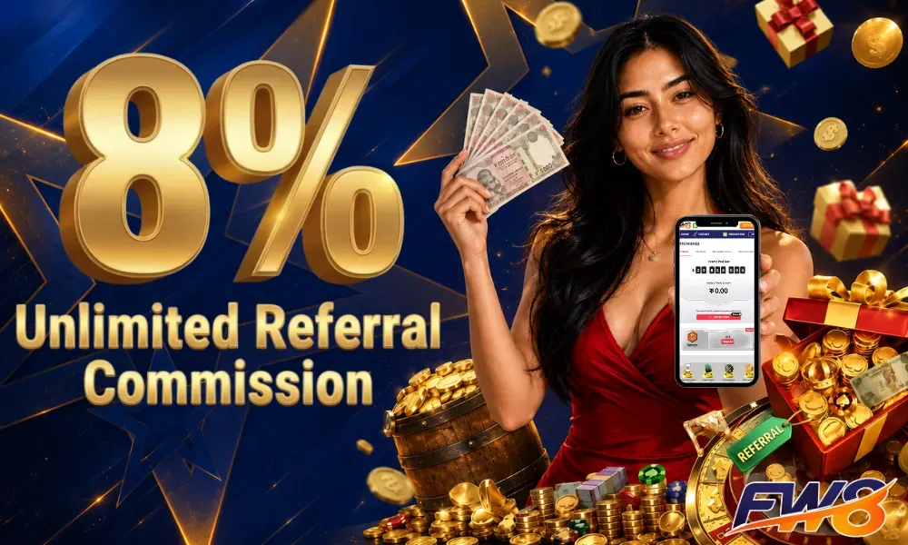 FW8 8% Unlimited Referral Commission Bonus