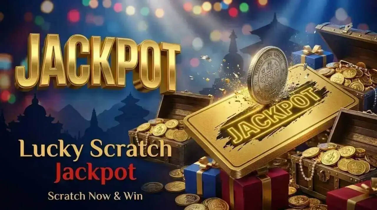 FW8 Jackpot Lucky Scratch Win for Nepal Players