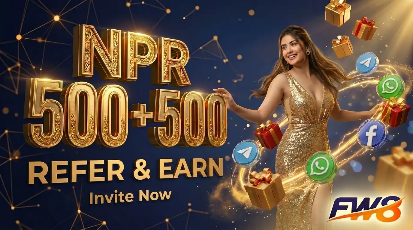 NPR 500 Refer and Earn Invite Bonus at FW8